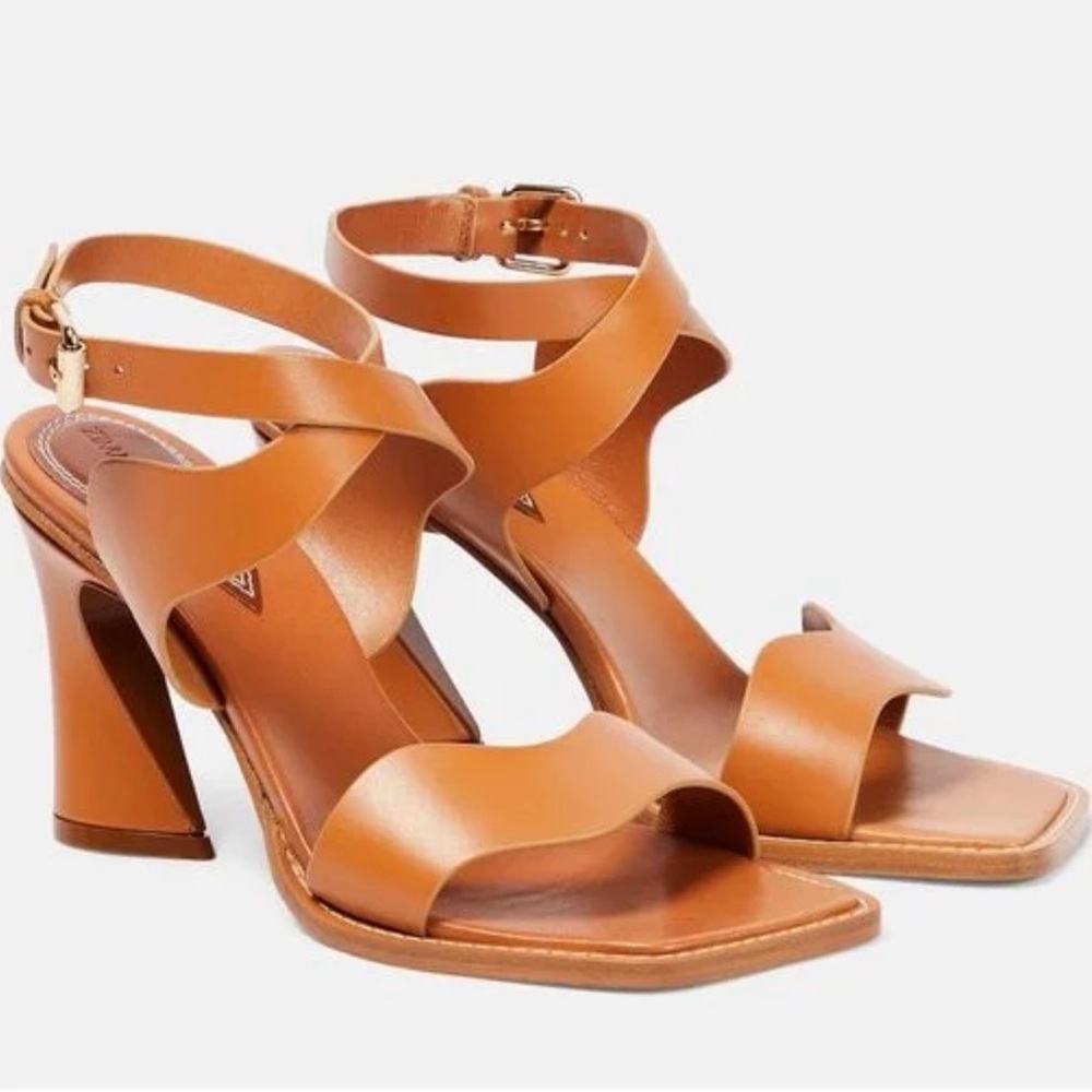 Zimmermann Brown Wavy Sandal - Size 41 / 9.5 (Like New)
